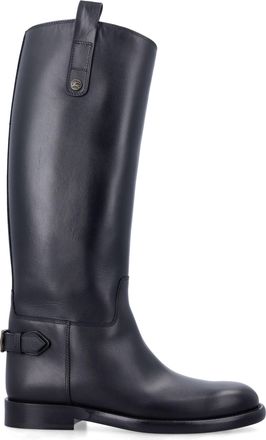 Burberry Flache Schuhe Schwarz