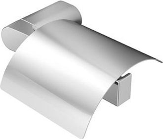 Geesa Wynk closetrolhouder rechts met klep chroom