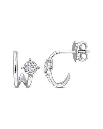 Rina Limor 14K 0.27 ct. tw. Diamond Circle Earrings