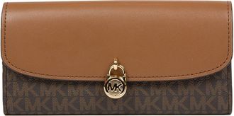 Michael Kors Womens Wallet Brown Leather - One Size
