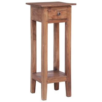 vidaXL Soporte Para Plantas Madera Maciza De Caoba 30x30x75 Cm Vidaxl