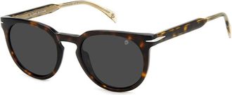 Eyewear by David Beckham David Beckham Zonnebrillen Db 1112/S 088 - unisex - Zonnebrillen - Bruin - 52 MM - Leer - Accessoires