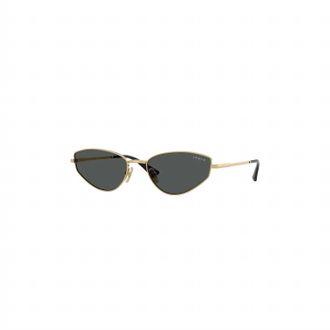 Vogue Eyewear Womens Cat-Eye Sunglasses In Gold