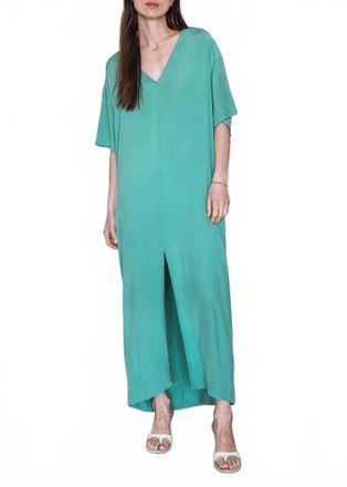 Humanoid Dezi V-Neck Maxi Dress In Sage