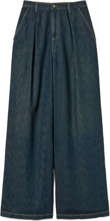 Twin-Set Trousers Blue And Green