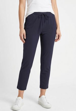 KjBrand 7/8-Hose KJBRAND Susie XS, Damen, Gr. 42K (21), K-Gr, blau (marine), Web, Obermaterial: 72% Polyamid, 28% Elasthan, unifarben, schmal 7/8-L&auml;nge, Hosen