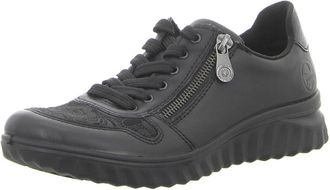 Rieker Sneakers - Dames - Schoenen - Zwart - Maat: 39 EU