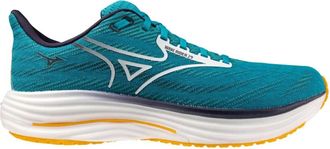 Mizuno Mens Wave Rider 29 Shoes In Capri Breeze/white