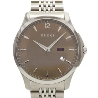 Gucci Pre-owned Watches, male, Brown, Size: ONE SIZE Pre-owned 126.3 Wristwatch