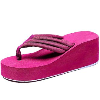 Generic Momolaa UK 5 2025 Summer Wedge Slipper Flip Flops for Women Diamond Rhinestone Jeweled Platform Wedge Bling Toe Post Sandals Walking Thong Sandals Sli