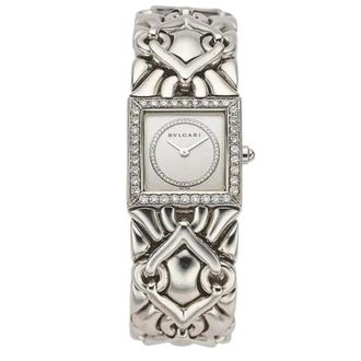 Bulgari Pre-owned Bvlgari Bvlgari Quartz Diamond Ladies Watch BJ 06