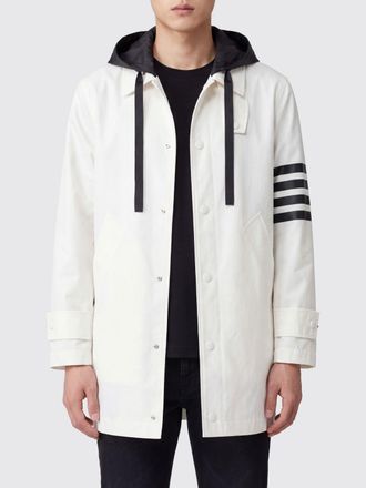 Thom Browne Giacca con cappuccio in tessuto tecnico