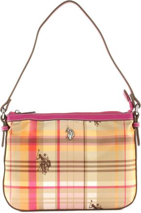 U.S.Polo Association Houston Flat Crossbody Bag Fuchsia