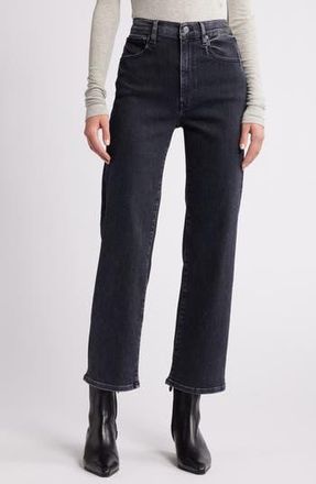 Frame Denim Le Sleek High Waist Ankle Straight Leg Jeans in Radio at Nordstrom Rack, Size 24