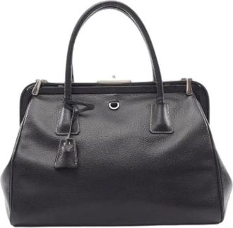 Prada Pre-owned Vintage Handbag - Dames - Vintage Handtas - Zwart - ONE Size - Leer - Vintage