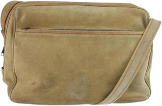 Louis Vuitton Pre-owned Cross Body Bag - Dames - Vintage Schoudertas - Beige - ONE Size - Leer - Vintage
