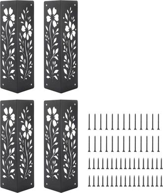 OEM Soporte De Esquina Para Bancal Elevado De Jard&iacute;n, 4/8 Piezas, - 4 Piezas