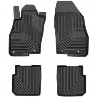 OEM Alfombras De Goma Para Alfa Romeo Mito 2008-2018 Bandejas 77