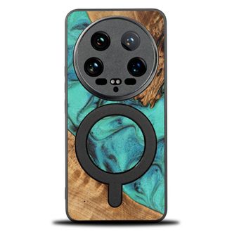 OEM Funda Bewood Unique Para Xiaomi 14 Ultra - Turquesa Con Magsafe