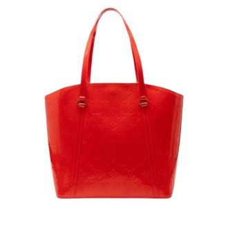 Louis Vuitton Pre-owned Avalon GM Tote - Dames - Vintage Shopper - Rood - ONE Size - Leer - Vintage