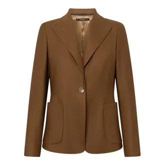 Windsor Mujer, Chaquetas, Marr&oacute;n, Talla: S