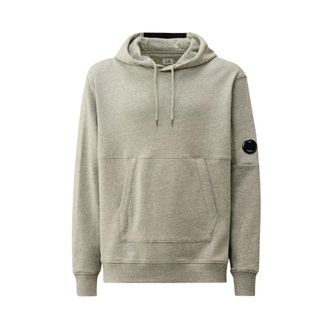 C.P. Company Hoodies, male, Gray, Size: 2XL Felpa C/Cappuccio