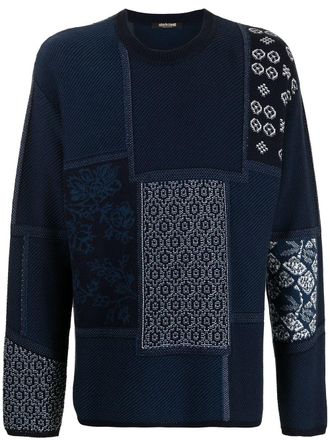 Roberto Cavalli Maglione - Blu