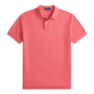Ralph Lauren Polo Shirts, male, Red, Size: M The Iconic Mesh Polo
