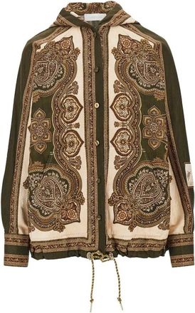 Zimmermann Camicia con cappuccio Mahon - - Jackets - Donna - Multicolore - M