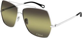 Chloé Dames, Accessoires, Grijs, Maat: 62 MM