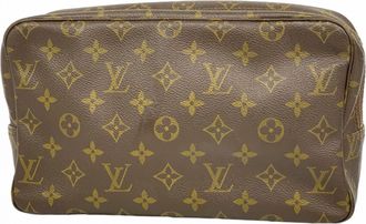 Louis Vuitton Brown Pouch (Pre-Owned)