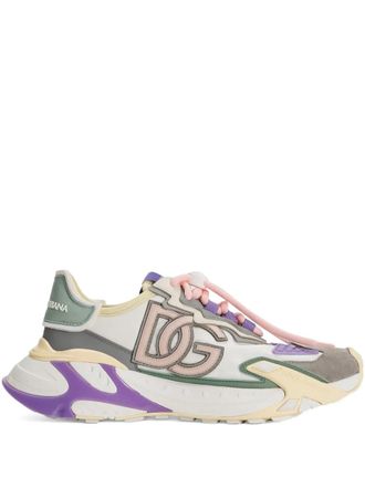 Dolce & Gabbana logo-patch chunky sneakers - White