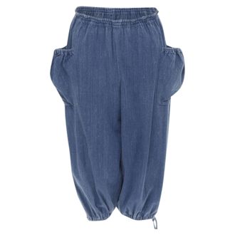 Comme Des Gar&ccedil;ons Comme des Garcons washed denim cargo bubble jeans
