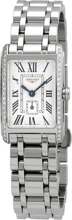Longines DolceVita Diamond Silver Dial Ladies Watch L5.255.0.71.6