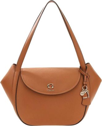 Guess Coleen Flap Bag - Dames - Schoudertassen - Bruin - ONE Size - Tassen