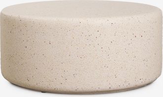 Sklum Mesa De Centro Para Jard&iacute;n Redonda &Oslash;90 Cm En Cemento Elyndra Sklum