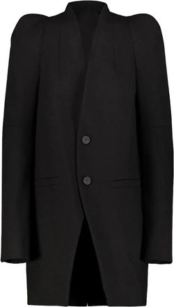 Rick Owens Giacca con maniche a palloncino - Nero