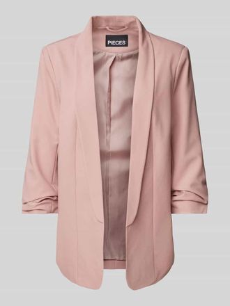 Pieces Regular Fit Longblazer mit Viskose-Anteil Modell BOSELLA in Mauve, Gr&ouml;&szlig;e XS