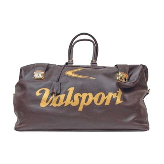 Valsport Weekend Bags, female, Brown, Size: ONE SIZE Medium Logo A Marrone Unisex Travel Bag