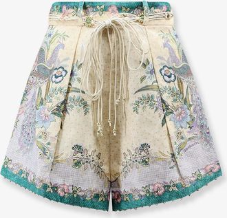Zimmermann Shorts Indra in lino - ZIMMERMANN - gender_Woman