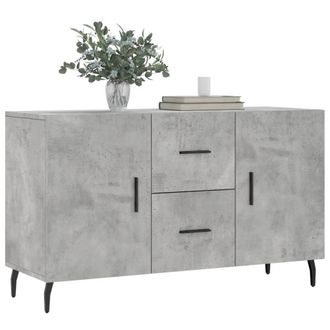 Berkfield Home Sideboard Concrete Grey 100x36x60 cm Engineered Wood | Size: 100 x 36 x 60 cm