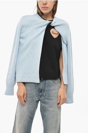 Fendi Cardigan MIRROR in Misto Cashmere taglia 38