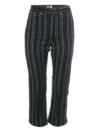 Dior striped flared jeans - Blue