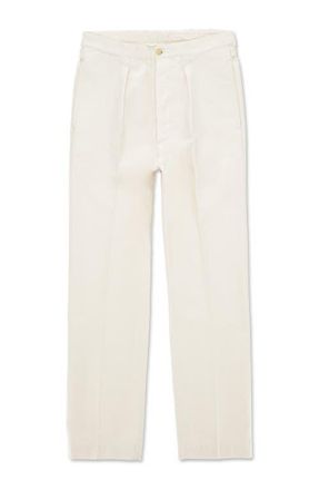 Fortela Oklahoma Cotton Trousers in Ecru at Nordstrom, Size 38 X 29 Eu