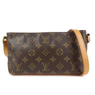 Louis Vuitton Trotteur Monogram Canvas Brown Canvas Handbag (Pre-Owned)