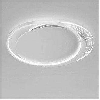 Trade Shop Trade Shop - Copy Of Plafoniera Led 30 W Quadrata Oro Moderno Lampadario Soffitto Luce Naturale 71033