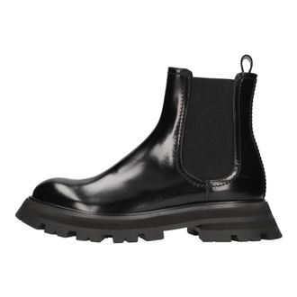 Alexander McQueen Wander Chelsea Boot - Dames - Schoenen - Zwart - Maat: 40 EU Leer