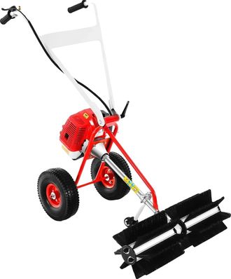 OEM Barredora, Motor De 1,7 Hp, Ancho De Limpieza De 23,6 Pulgadas, Color Rojo