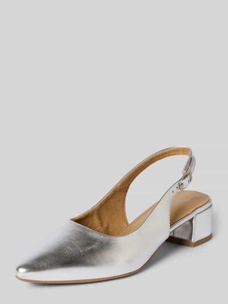 Tamaris Tamaris Pumps mit Blockabsatz in Silber, Gr&ouml;&szlig;e 37