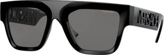 Versace Authentieke Stijlvolle Brillen met Premium Kwaliteit - unisex - Zonnebrillen - Zwart - 54 MM - Accessoires